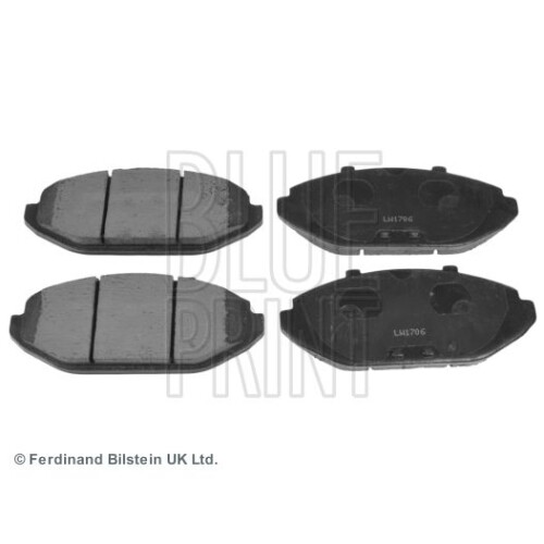 Top Brake Plaquettes De Frein à Disque BD20 – Compatibles Formula Cura 4 – Haute Résistance à La Chaleur