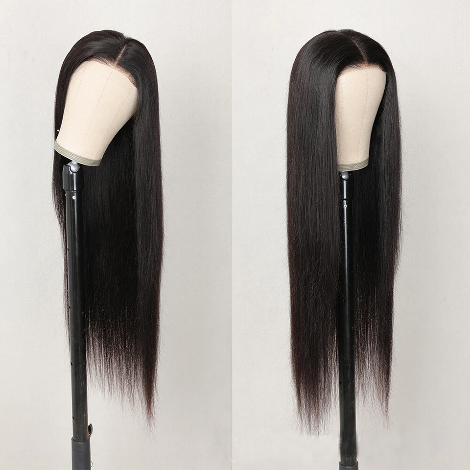 26" Silk Base Full Lace Wig Virign Brazilian Glueless Silk Top Human Hair Wigs - Image 2 of 4
