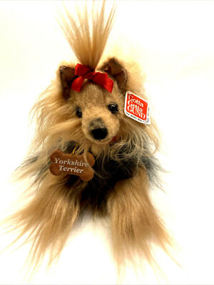 Gund Yorkshire Terrier Dog Plush 3073 Tags 2001 HTF Gift Realistic ...