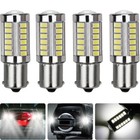 4x BA15S P21 W 1156 Kaltweiß Rückfahrlicht Tagfahrlicht Birnenfür VWGolf 12V LED