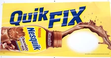 Nesquik Chocolate Milk Quik Fix Preproduction Advertising Art Work Flowing