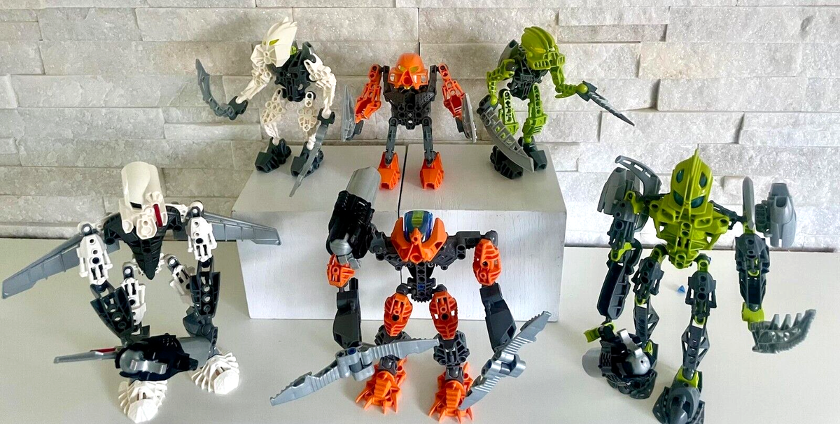 Phantaka Bionicle Phantoka: 8691/8947 , 8692/ 8948 , 8693/8949 + Manuals