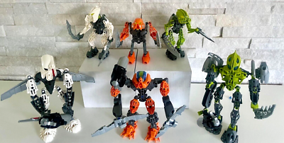 Bionicle Phantoka: 8685 & 8945 , 8687 & 8946 w/Zamors . Complete