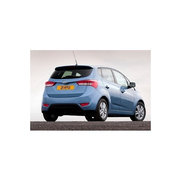 Attelage Hyundai ix20 2010 Westfalia avec rotule col de cygne fixe
