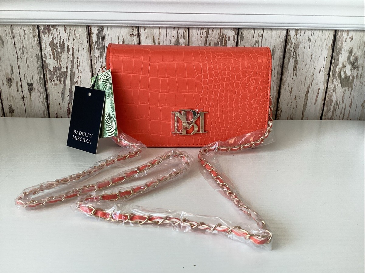 Badgley Mischka Vibrant Orange Hat Badgley Mischka | Floral Scarf Strapless Dress | FIVESTORYNY  main image 3