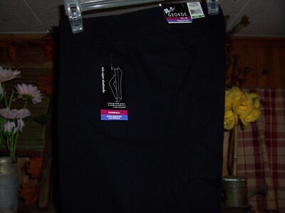 george ladies dress pants George Women's Dress Pants- Black XL (16-18)