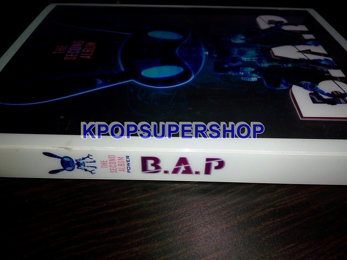 B.A.P BAP The Second Album POWER CD Great K-POP KPOP Badman One