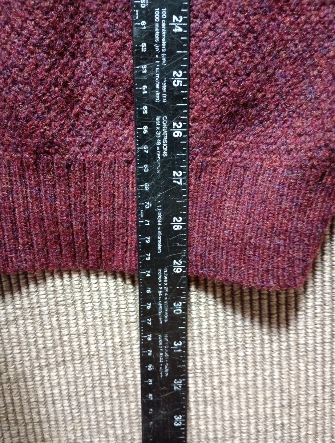 Pendleton Men's Washable Wool Size Medium Quarter… - image 13