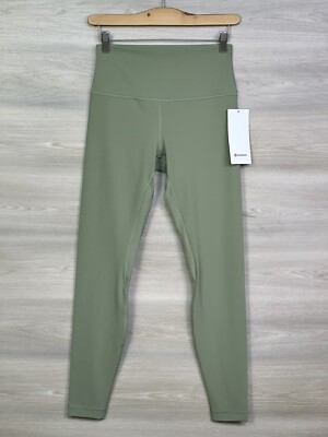 Lululemon Align HR Pant 28  Nulu Size 8 Rosemary Green RSMG 76932