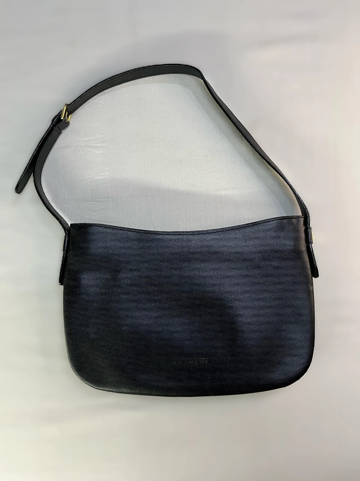 Borsa a tracolla Givenchy Maroquin Erie slim in pelle tinta unita nera
