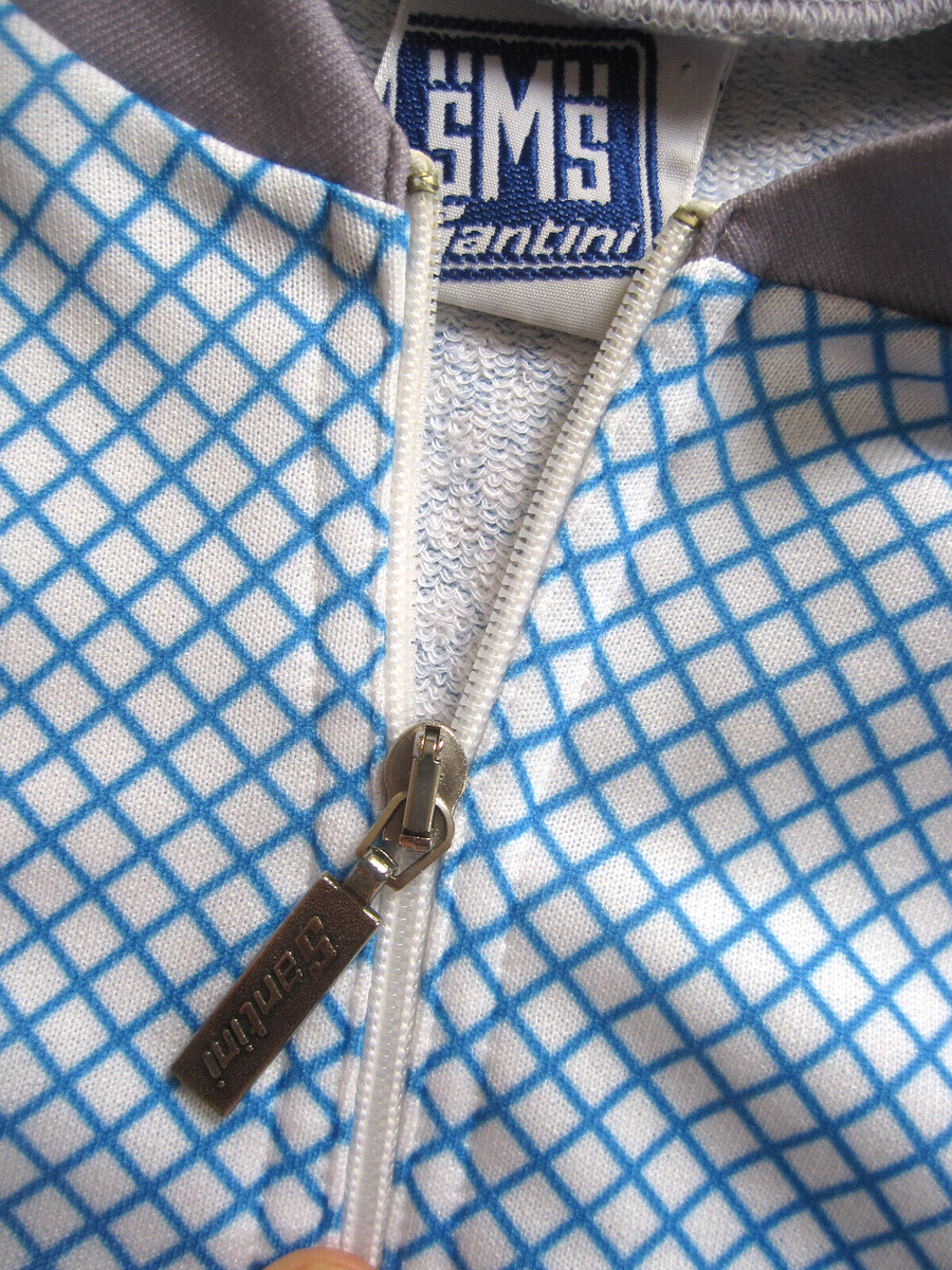aillot Cycliste années 80 Retro SS Santini Vintage Pop 80'S Velo