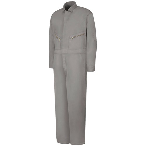 NEW Red Kap Men's Zip-Front Cotton Coveralls Industrial Work Uniform CC18 - Picture 3 of 19