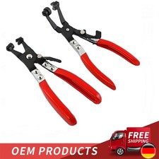 2PC 45° Schlauchschellenzange Wasserleitung Kraftstofffeder Entfernungswerkzeuge