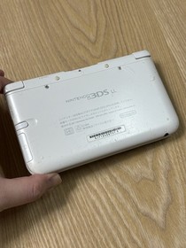 Nintendo 3DS LL XL Pearl White Console Tested Working Japan