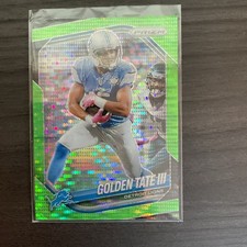 2025 Panini Prizm - Golden Tate III #139 Neon Green Pulsar Prizm