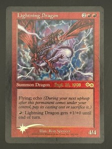 マジック：ザ・ギャザリング Lightning Dragon foil 英)【Foil】稲妻のドラゴン / Lightning Dragon【USG】プレリリース