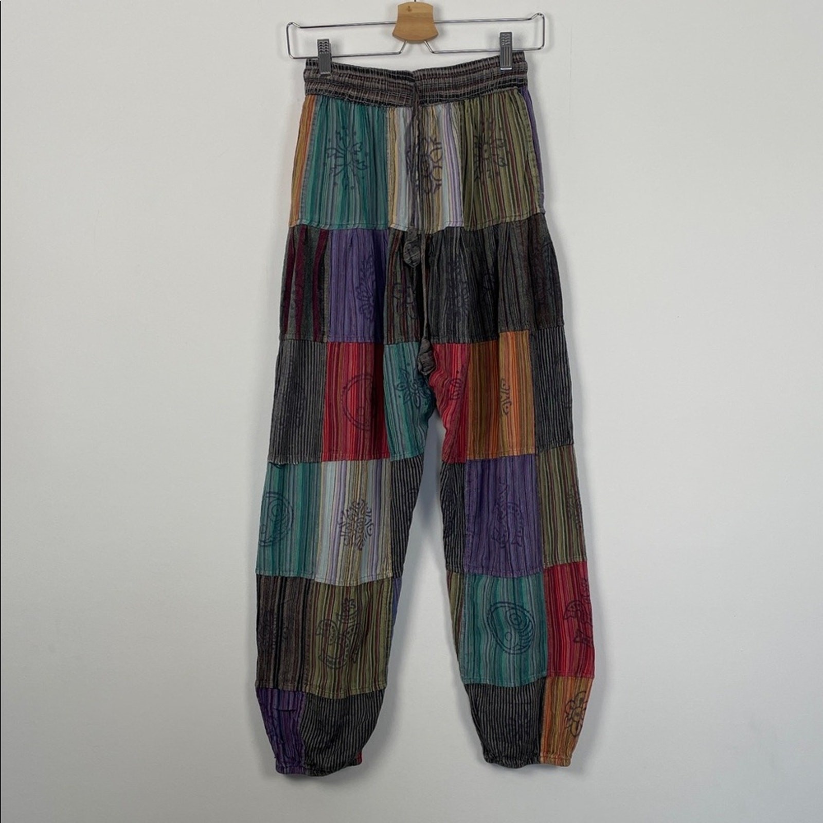 Rising International Multicolor Patchwork Boho Hi… - image 2