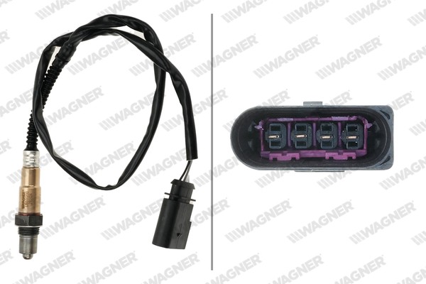 Wagner Lambdasonde Regelsonde FüR VW Golf IV 1.4 16V 1.6 1.8 T Lupo Audi A3 TT-image