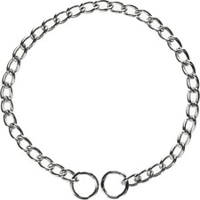 Hamilton Metal Slip Link Choke Chain Dog Collar, Extra Heavy 4.0mm x 26"
