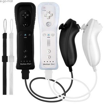 Wii Remote Controllers Compatible for Wii and Wii U with Built in Motion Plus