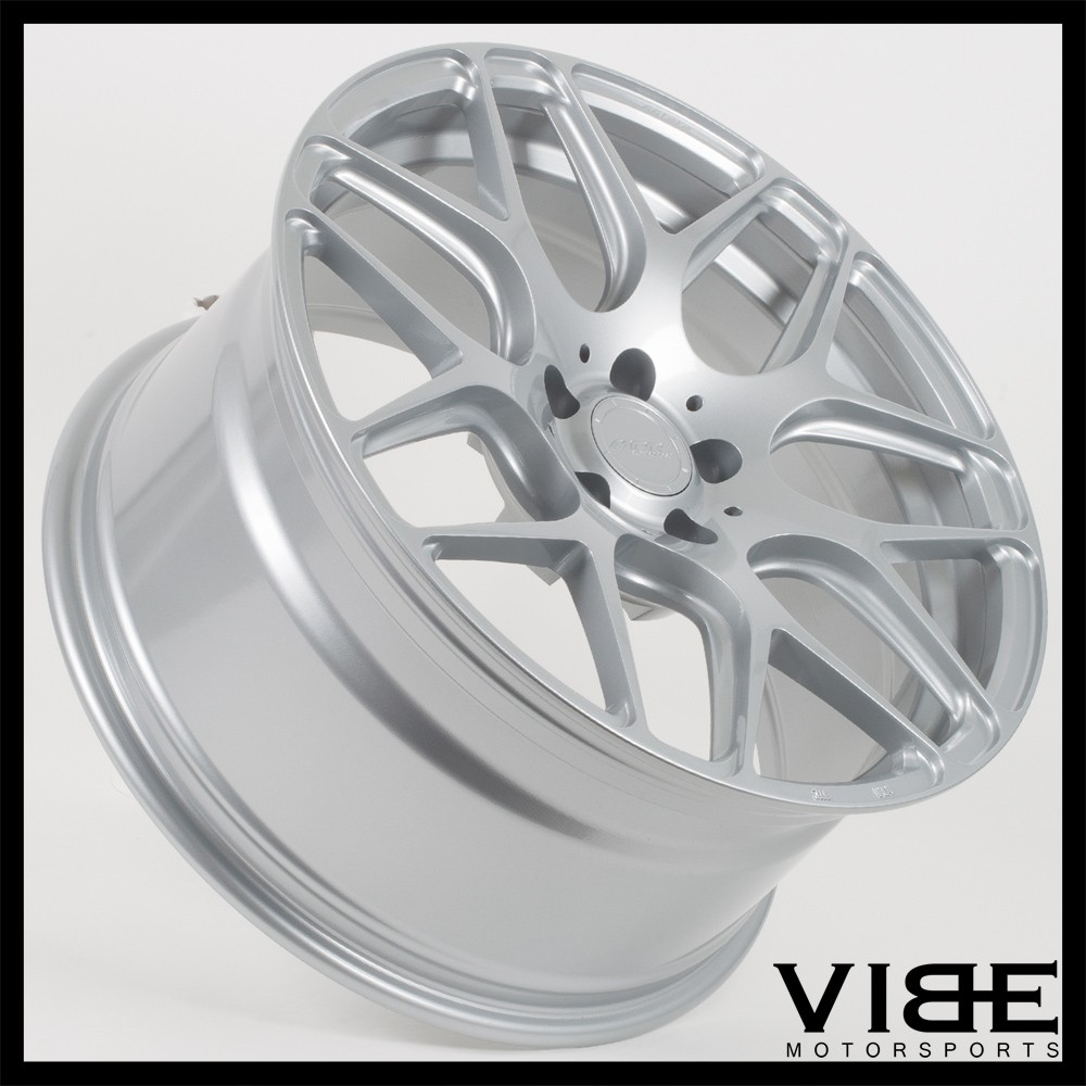 21" MRR FS01 SILVER FLOW FORGED CONCAVE WHEELS RIMS FITS MASERATI QUATTROPORTE