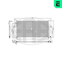 Kondensator Klimaanlage FüR Nissan Navara 2.5 D 4X4 Pick-Up 2.4I