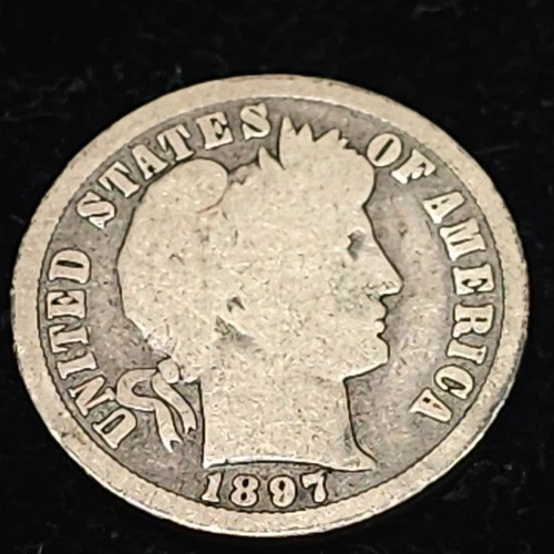 1897 O Barber Dime / Good / Very Good