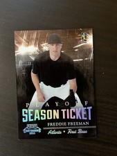 Freddie Freeman 2011 Contenders Playoff Season Ticket Rookie /99 #14 RC SP Star
