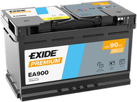 Exide Starterbatterie FüR Alfa Romeo Audi Bmw Cadillac Chevrolet Chrysler Dodge