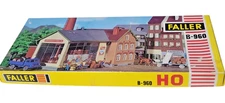 Faller B-960 Lowenbrau Freiburg Brewery - HO Gauge Open Box Complete Kit