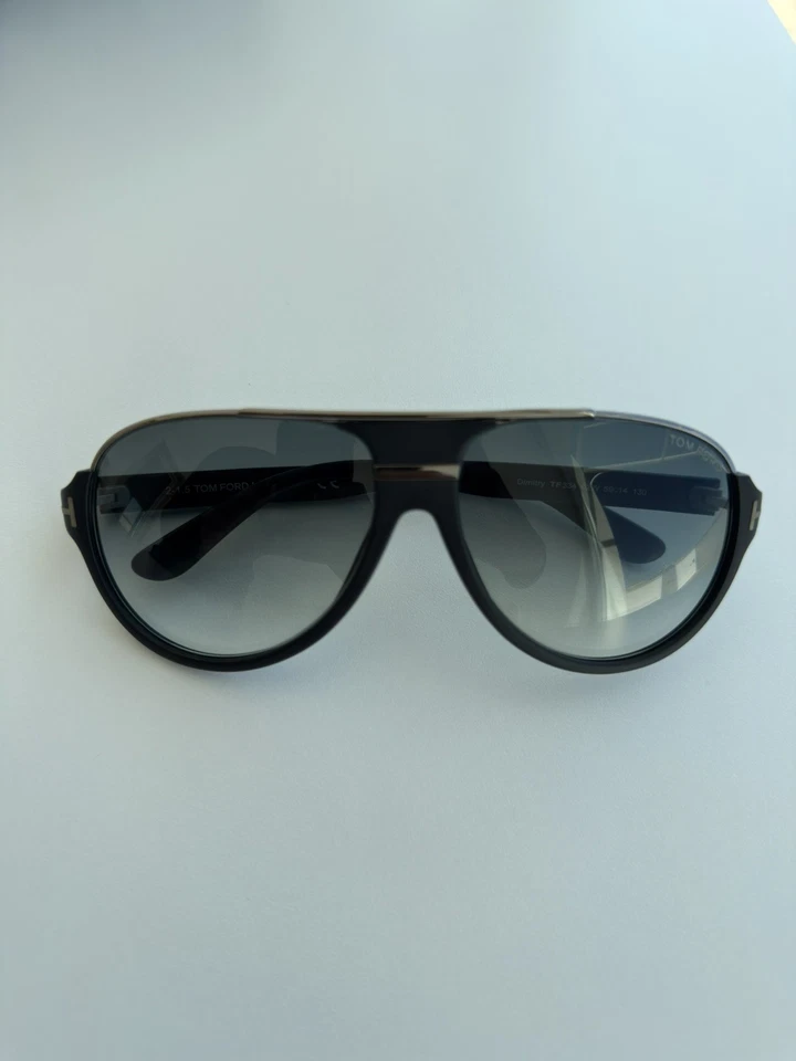 Tom Ford Dimitry TF334 02W Sunglasses Black With Case Box - Imagen 3 de 4