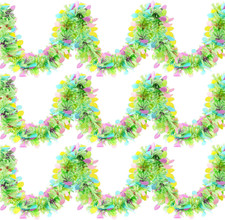 3 Pack Easter Egg Tinsel Garland, Easter Garland Decorations Spring Egg Twist