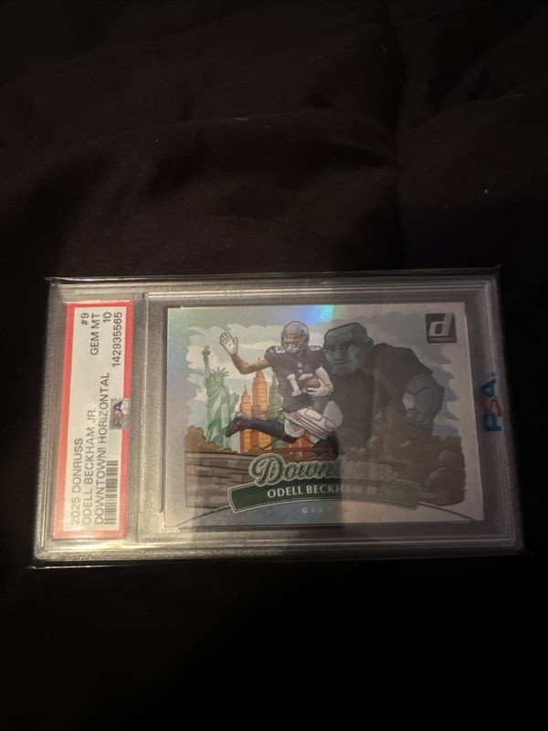 2025 Panini Donruss, Odell Beckham Jr. Horizontal Downtown New York Giants