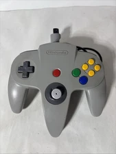 Original OEM Nintendo 64 Controller - Gray N64 -Untested
