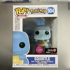 Funko Pop! Vinyl: Pokémon - Squirtle (Flocked) - GameStop #504 w protector