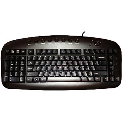 Ergoguys Llc Kbs-29Blk Black Ergonomic Keyboard Left Hand Users