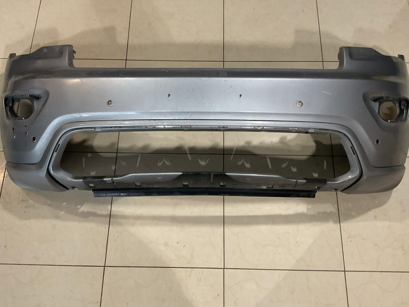 Front Bumper Cover Grey 2017 2018 2019-2021 Jeep Grand Cherokee CAPA