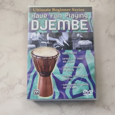 Ultimate Beginner Series: Have Fun Playing Djembe NICE DVD 60 minutes 2003
