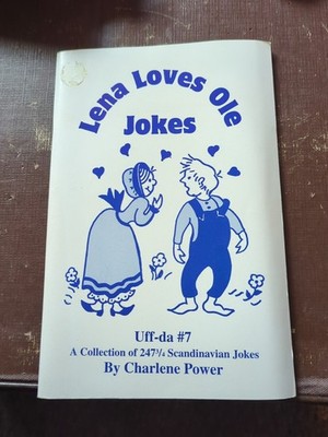LENA LOVES OLE JOKES; UFF-DA #7; A COLLECTION OF 247 3/4 Scandinavian Jokes RARE