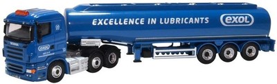 Oxford Diecast 76SHL04TK Scania Highline Tanker Exol  OO Gauge