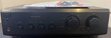 Sony TA - FE330R Integrated Stereo Amplifier Tested & Working - Remote & Manual