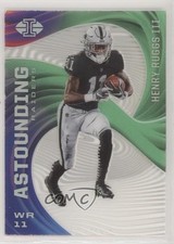 2020 Panini Illusions Astounding Emerald Henry Ruggs III #A9 0i21