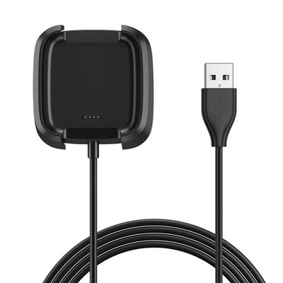 For-Fitbit Versa 2 USB Charger Charging Power Dock Cradle Smart Watch-USA