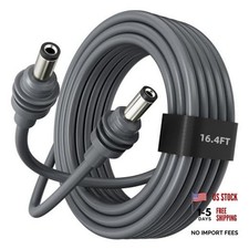 Starlink Mini DC Power Cable 16.4ft,Extension Replacement DC DC to DC 16.4FT