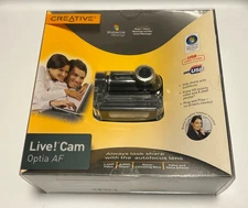 Creative Live Cam Optia AF USB 2.0 Video Webcam  Autofocus - New Sealed Box