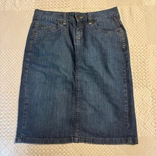 Y2K Calvin Klein Denim Pencil Skirt