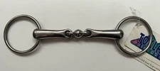 New Toklat Loose Ring Round Ball Link English Snaffle Large Horse Bit 5 1/2"