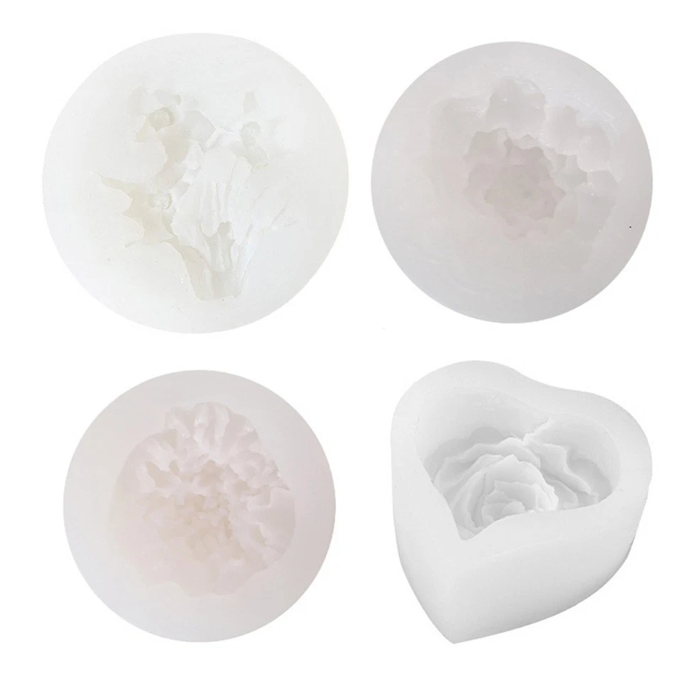 Kreative Blume für Form Set zum Selbermachen Aromatherapie Kerzenprojekte 2 STC - Bild 2 von 4