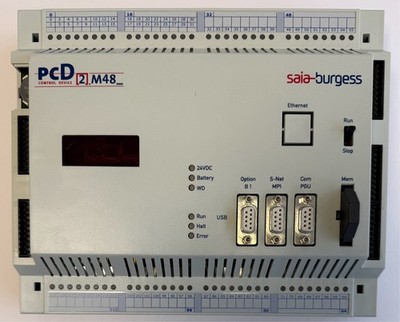 Saia Burgess CPU Module / Steuerung / 24VDC / PCD2.M480