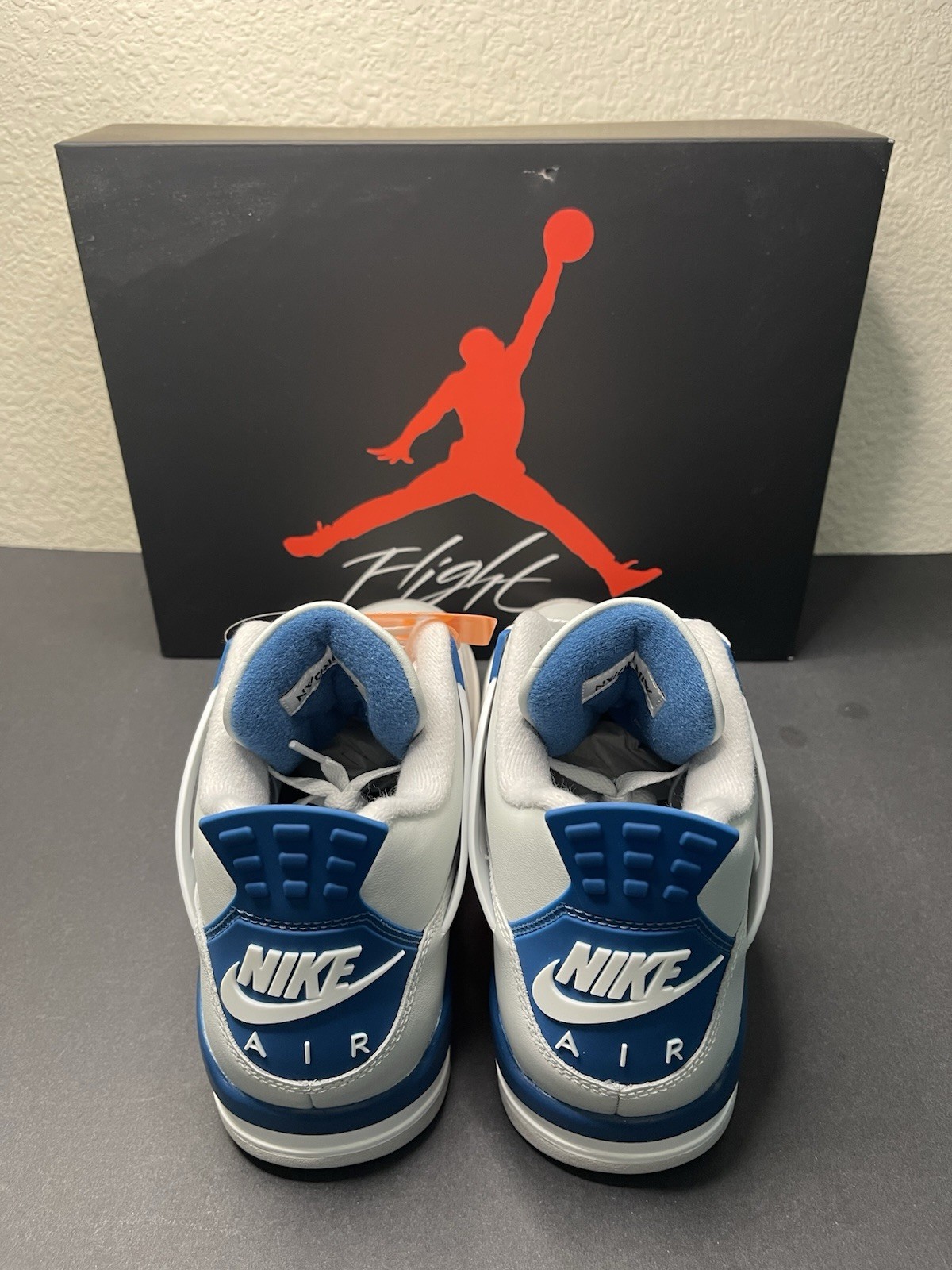 SAOLA Air Jordan 4 Retro Blu Militare 2024 Taglia 11M FV5029 141 (6)